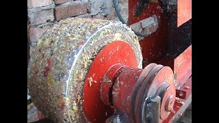 Очень крутая терка для переработки яблок на сок