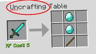 LA UNCRAFTING TABLE! L'OGGETTO CHE NON TI FA SBAGLIARE SU MINECRAFT !