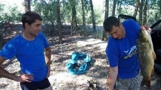 Первая летняя рыбалка на реке Дон 11 июня 2019 ( утро )