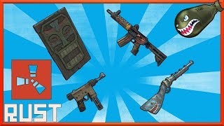 Rust Skins | 11/23/17 Polymer SMG, Wildfire LR-300, Sea Hunter Pipe #45 (Rust Skins & Unboxings)