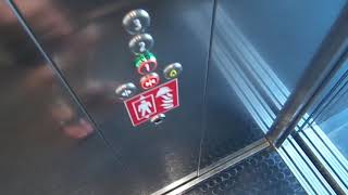 BRAND NEW Kone MonoSpace 500 MRL Traction Elevator at Zaryad'e Park, Tverskoy in Downtown Moscow, RU
