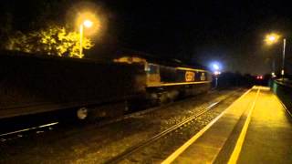 Night Freight At Caldicot On The 15/12/15