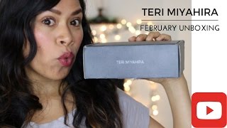 Teri Miyahira Beauty Unboxing February Collection // EcoBliss Beauty