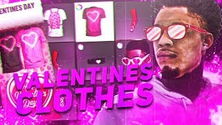 NEW VALENTINES DAY CLOTHES NBA 2K20! NEW VALENTINES BACKPACKS & MUCH MORE! NBA 2K20! ALL NEW CLOTHES
