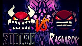 Zodiac Vs Ragnarok (Extreme Demon Battle) Cual es más difícil?