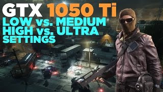 Battlefield Hardline | i5 2500 | GTX 1050 Ti | Low vs. Medium vs. High vs. Ultra Settings | 1080p