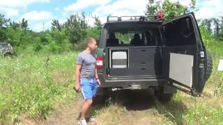 Спально-багажная система в УАЗ Патриот