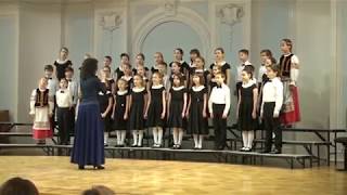 Хор младших классов "ЭТЮД" ДШИ "Вдохновение" на конкурсе "Рождественская песнь", 28.01.2018 г.