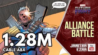 [Marvel Future Fight] Cable with CTP Alliance Battle Extreme 1.28 Million