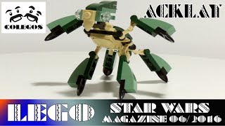 Lego Star Wars Magazine 06/16 Acklay - Lego Speed Build
