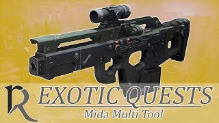 Destiny 2. Destiny 2. How to Get Mida Exotic Scout Rifle. (Экзотическая винтовка разведчика Mida)