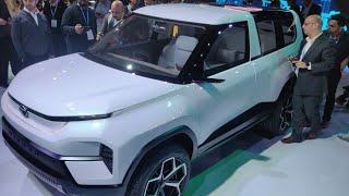 Tata Motors At The Auto Expo | Tata Sierra Electric, HBX Concept, 2020 Harrier, Gravitas | Auto Expo