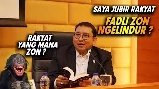 FADLI ZON MENGAKU JUBIR RAKYAT ! SIAPA YANG MAU JADI BIBIR LOE ZON ?