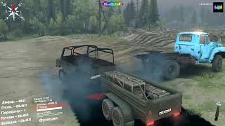 SpinTires обзор мода ( ЛУАЗ - 969м ) Аэропорт нервно курит в сторонке!)))