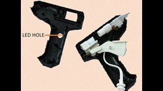 Клеевой пистолет.Как поставить индикатор на клеевой пистолет