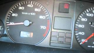 Глюк ламп на приборной панели Audi 100 AAR