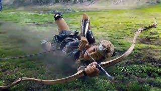 The Amazons vs Steppenwolf | Justice League