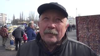 Николаевские голуби.Pigeon. Николаев ярмарка 03.17.2018.