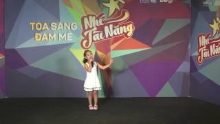 Hát Gọi Mặt Trời - Nguyễn Hà Anh [SBD 15] - Nhí Tài Năng 2016