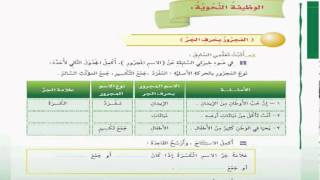 الوظيفة النحوية المجرور بحرف الجر لغتي خامس ابتدائي الفصل الثاني مطور 1