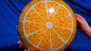 ORANGE MYLAR BALLOON INFLATION!!!