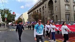 Парад кадет в Курске