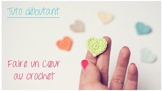 Mini coeur au crochet pour débutant / Crochet an easy tiny heart