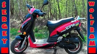 Huatian HT50QT 6 Самый Лучший Скутер,обзор