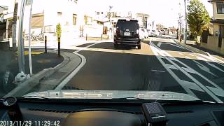 ユピテル①　ドライブレコーダー　画質比較　DRY-FH210