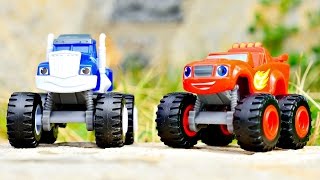Игрушечные Супер Истории - Вспыш и чудо машинки - Игрушки для мальчиков - На пляже