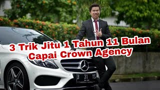 3 Trik Jitu Yosep Setiawan Bisa Meraih Posisi Crown Agency Dalam Waktu 1 Tahun 11 Bulan