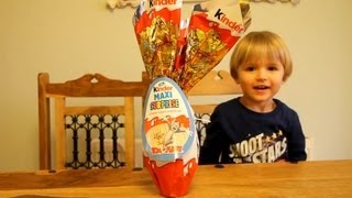 Kinder MAXI Surprise - Tom and Jerry - unwrapping Video - Kinder Sorpresa