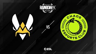 Team Vitality vs. Chaos - Kafe - Rainbow Six Pro League - Season X - EU