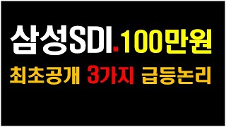 [삼성SDI 목표가 100만원 논리] 2022년까지 3년간 랠리