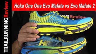 HOKA ONE ONE EVO Mafate VS HOKA ONE ONE EVO Mafate 2