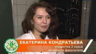 Будущие хирурги тренируются на кафедре оперативной хирургии