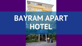 BAYRAM APART HOTEL 3* Турция Алания обзор – отель БЕЙРАМ АПАРТ ХОТЕЛ 3* Алания видео обзор