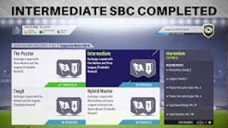 FIFA 18 INTERMEDIATE SBC Cheap SOLUTION | LEAGUE & NATION HYBRID - Intermediate SBC