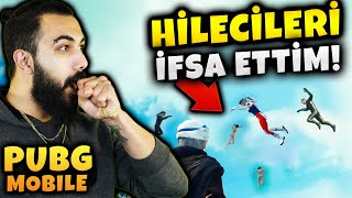 BÜTÜN HİLECİLERİ İFŞA ETTİM!! BUNLARI BİZ BİTERECĞİZ!! | PUBG Mobile