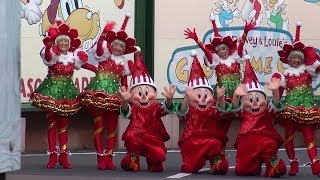 TDL ディズニー・サンタヴィレッジ・パレード  2013 11.10 2回目公演  ダンサーお見送り