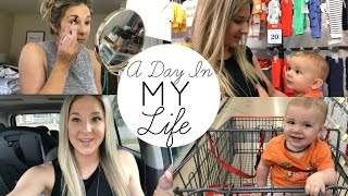 A Day in The Life 2017 | Stay at Home Mom | Grocery store, Cooking, Shopping
