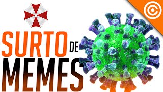 CoronaVirus INFECTANDO a Internet com MEMES