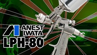 Тест пистолета Anest Iwata lph-80 для локального ремонта и аэрографии