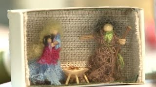 Рождественские ясли своими руками