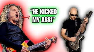 Kirk Hammett: Joe Satriani "Kicked My Ass!" | Metallica Guitarist