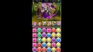 【パズドラ】 イザナミ 降臨！ 黄泉神 超地獄級 （闇イザナミ） 白メタトロン回復タイプPT
