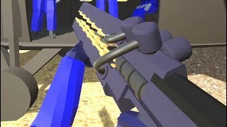 Как получить Рельсовую пушку в Ravenfield