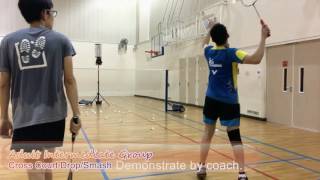 High beginner to intermediate classes with ST Badminton