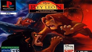 El Rey Leon (PSX) Juego Completo en Español