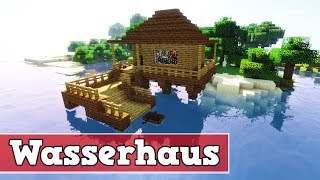 Wie baut man ein Starter Haus in Minecraft | Minecraft Starterhaus bauen deutsch